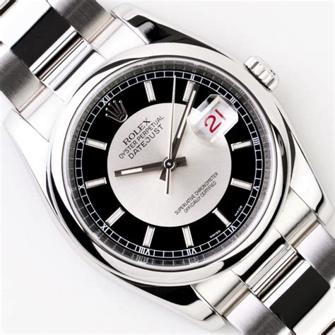 rolex tuxedo kaufen|rolex datejust 36 116200.